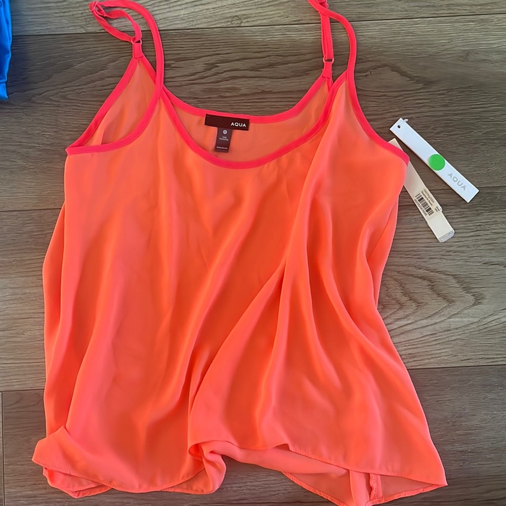 NWT AQUA CAMISOLE TANK TOP